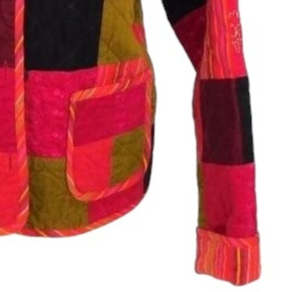 Vintage David Brooks Quilted Patchwork Jacket - Picture 3 of 9